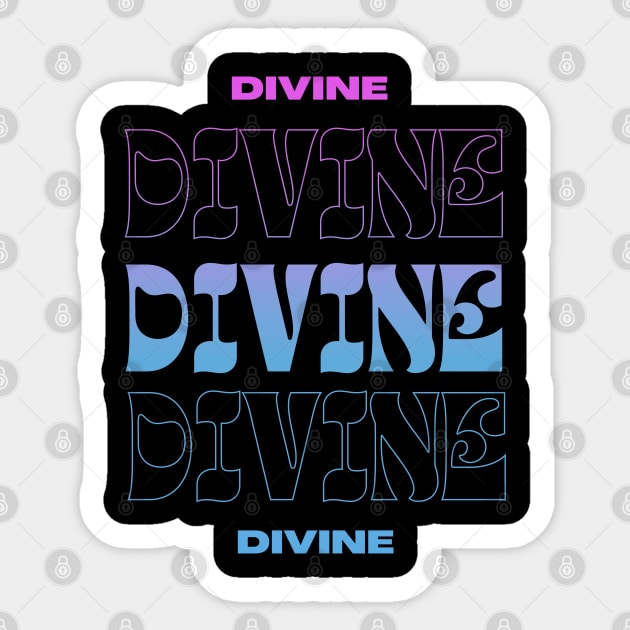 Devine // Sticker by bambangbuta